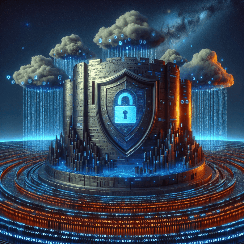 Privacy lock or shield icon